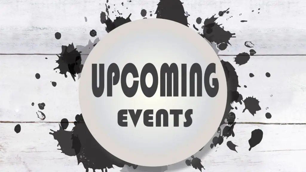 Upcoming Events